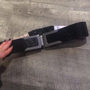 Michael Kors leather waist belt